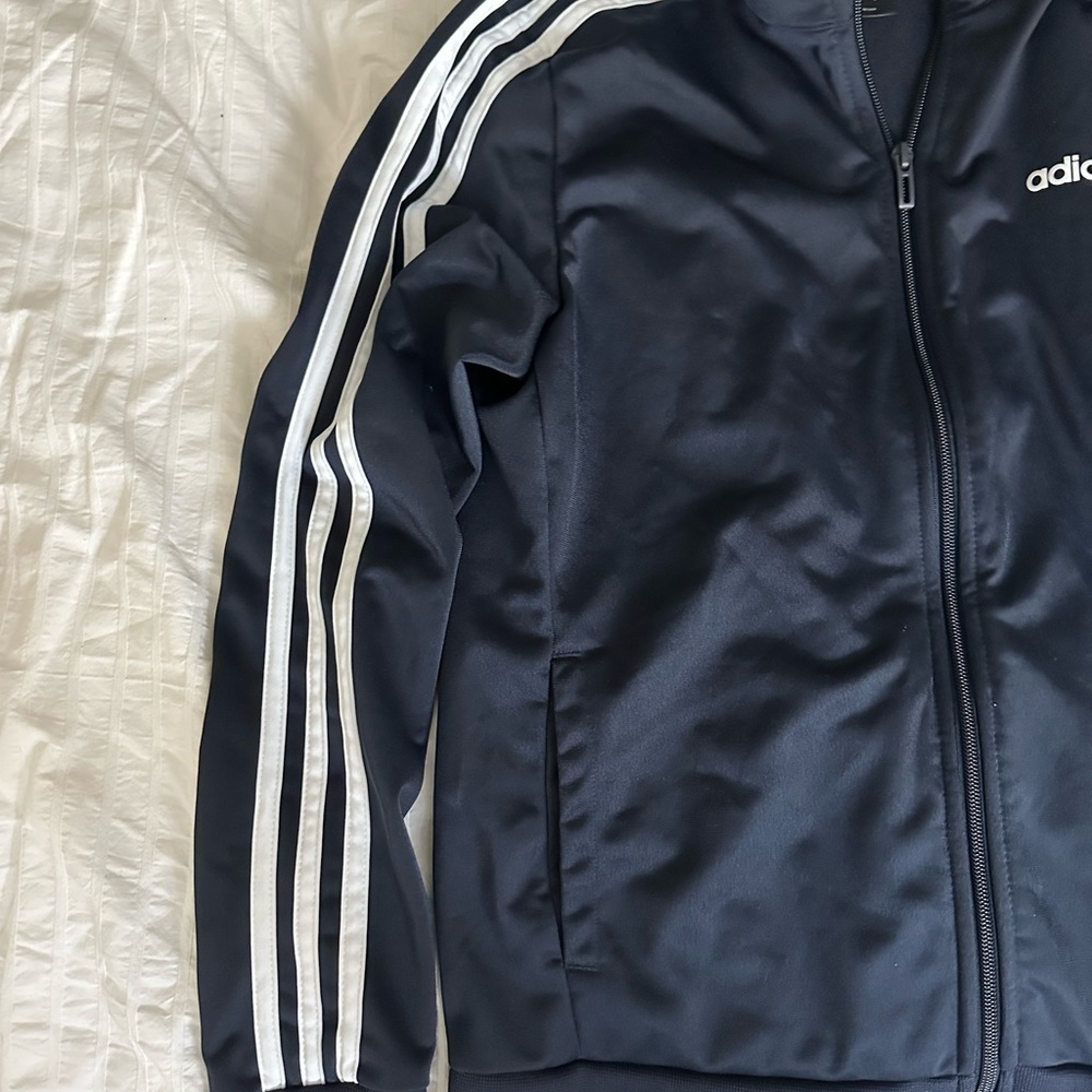 Adidas Blue Track Jacket - image 5